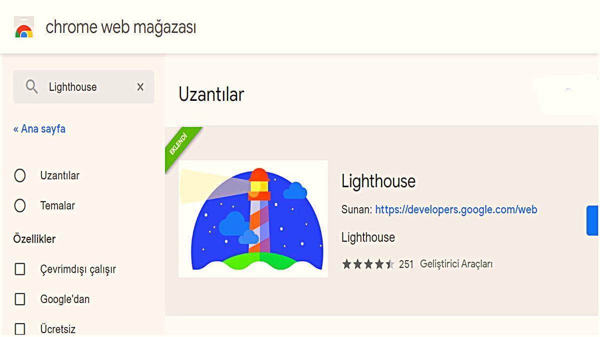 Google’ın Lighthouse Eklentisi, Firefox’a Geldi