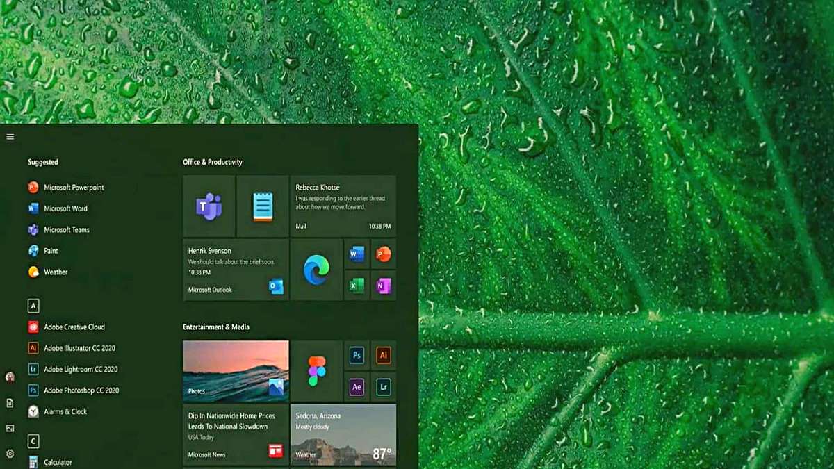 Windows 10, Daha Yuvarlak Hatlara Sahip Olabilir