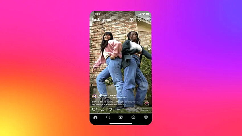 Instagram, Akış Videolarını Tam Ekran Yapacak