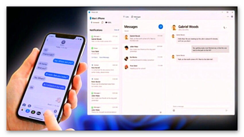 Windows’a “iPhone ile Bağlantı” Özelliği Geldi: iPhone’unuzu Bilgisayardan Kontrol Edebilirsiniz
