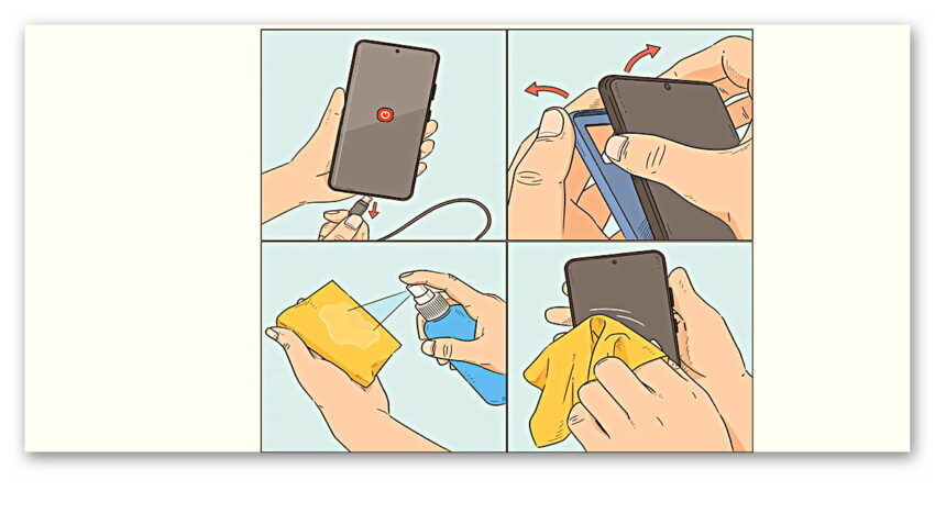 Telefon Temizliğinde Dikkat Etmeniz Gerekenler:
