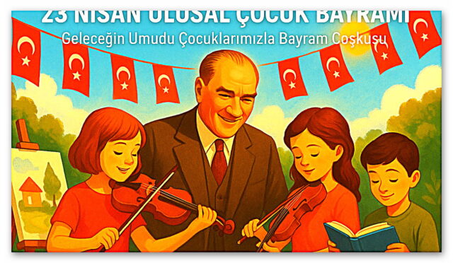 23 Nisan Ulusal Çocuk Bayramı: Geleceğin Umudu Çocuklarımızla Bayram Coşkusu