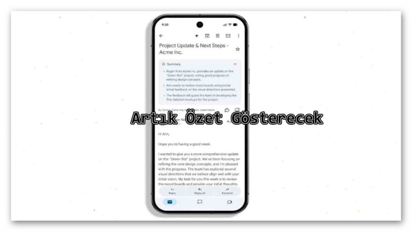 Google, Okumaya Üşendiğimiz Sayfalar Dolusu E-postaları Okumaktan Bizi Kurtaracak