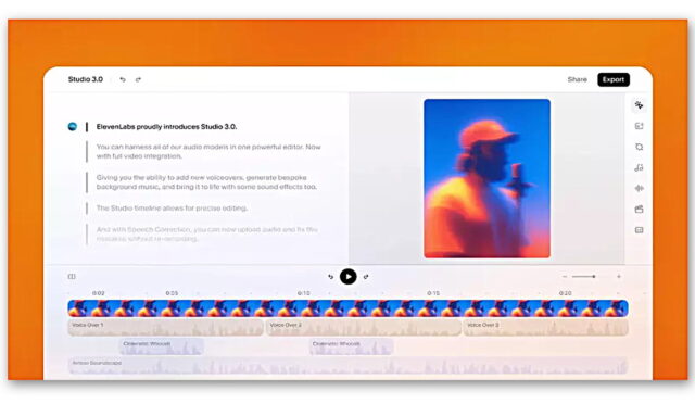 ElevenLabs, Studio 3.0 Yapay Zekâ Aracını Tanıttı