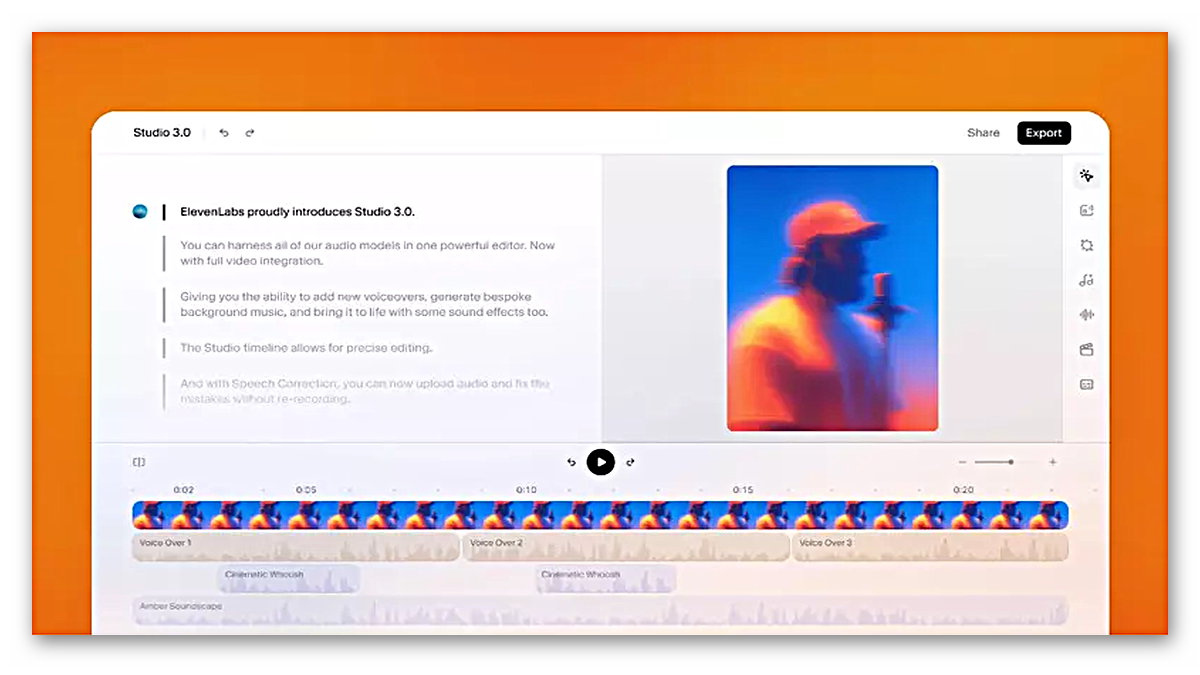 ElevenLabs, Studio 3.0 Yapay Zekâ Aracını Tanıttı