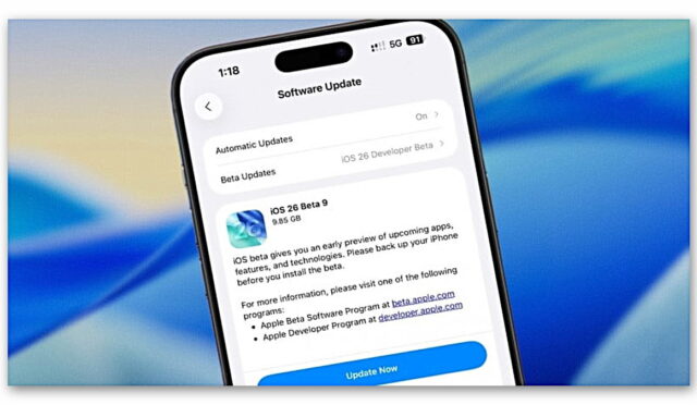 iOS 26 Beta 9 Yayımlandı! Hangi Yenilikler Var?