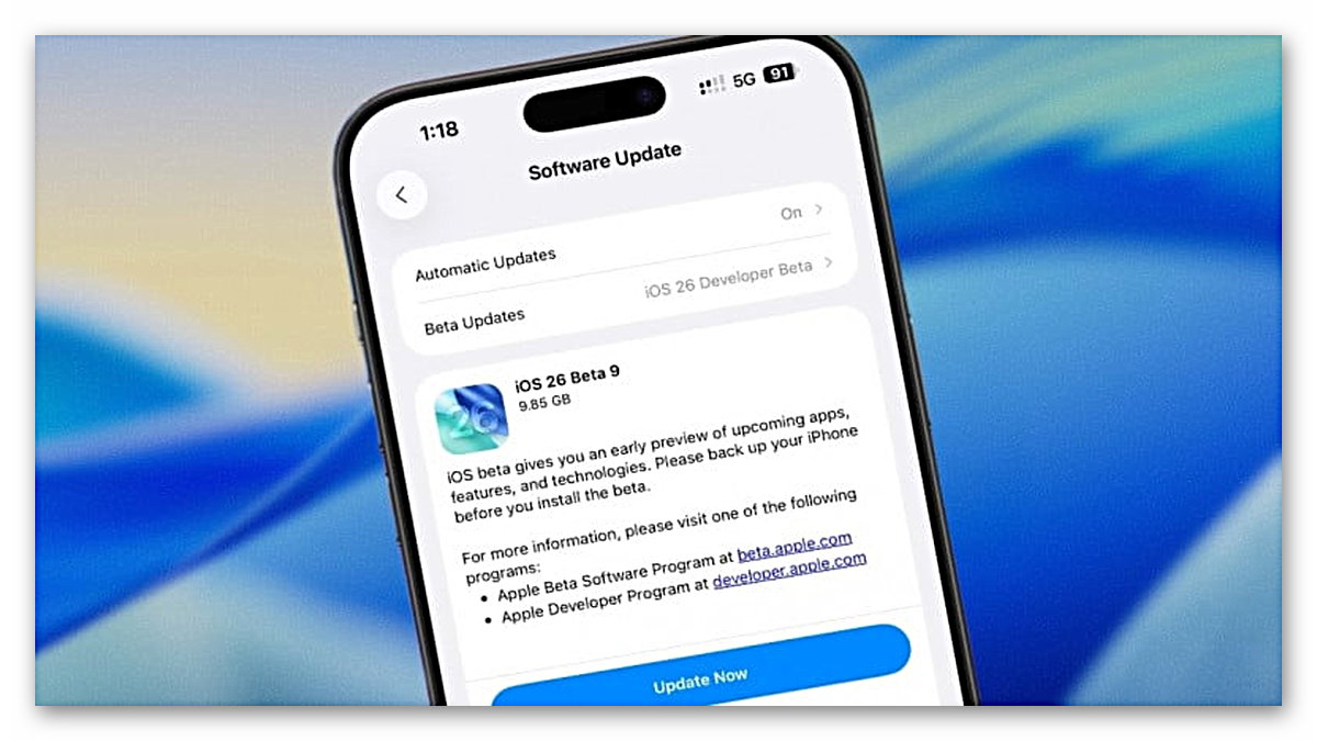 iOS 26 Beta 9 Yayımlandı! Hangi Yenilikler Var