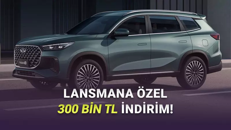 Fiyatıyla da Özellikleriyle de Rakipsiz Yeni Chery Tiggo 8 Türkiye’de: Peki Alınır mı?
