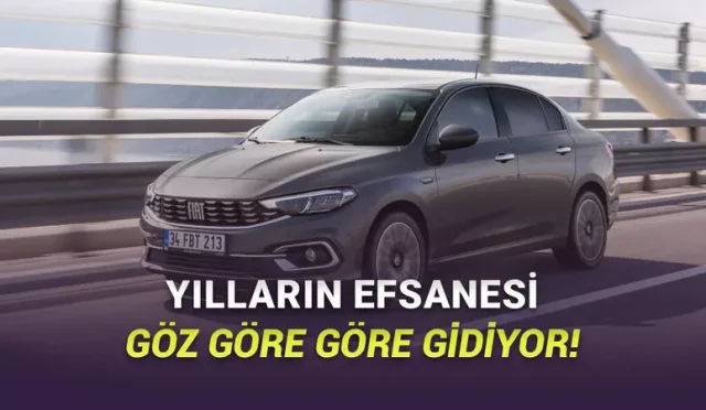 Türkiye'nin En Çok Satılan Otomobiline Veda